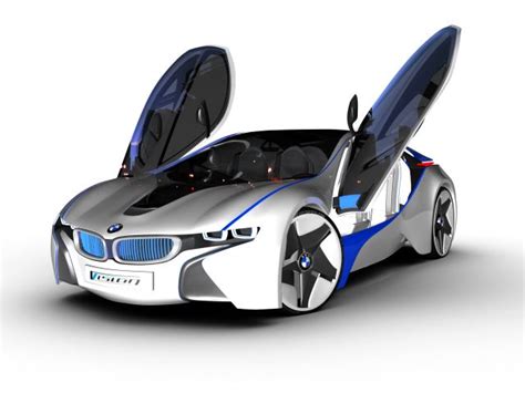 BMW Vision (Gullwing Doors Opened) by jenishmaru on DeviantArt