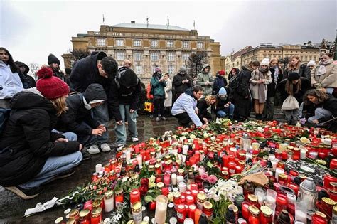 Police seek motive in Prague mass shooting | The Straits Times