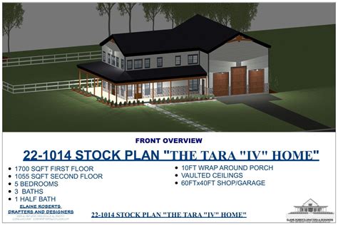 BARNDOMINIUM/POLE BARN HOME PLAN 22-1014 STOCK PLAN "THE TARA HOME IV ...