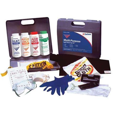 Safetec 15201 Multipurpose Spill, Chemical Clean-Up Kit from Cole-Parmer