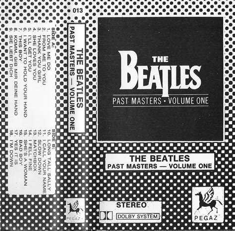 The Beatles - Past Masters - Volume One (Cassette) | Discogs