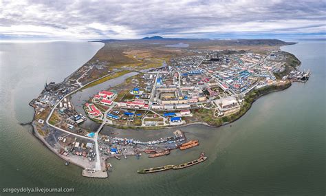 Anadyr – the view from above · Russia Travel Blog