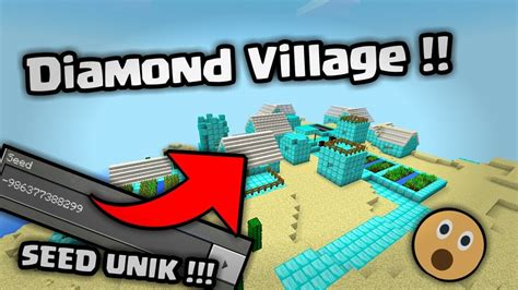 SEED UNIK! DIAMOND VILLAGE !! | MINECRAFT 1.2 - YouTube