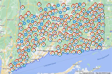 Storm Power Outages: Tens Of Thousands Still In Dark; Here Are CT Communities Most Affected ...