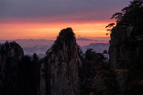 Photo: First Light - Sunrise on Yellow Mountain, by Alex Berger