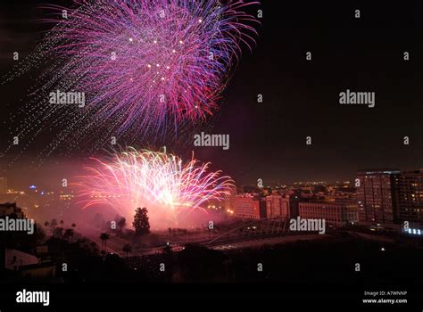 Fireworks at midnight. Valencia. Fallas Las Fallas Valencia Las Fallas ...