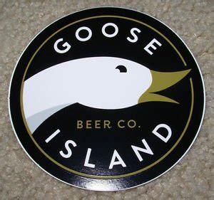 Goose Island Brewery Logo Decal — The Beer Connoisseur® Store