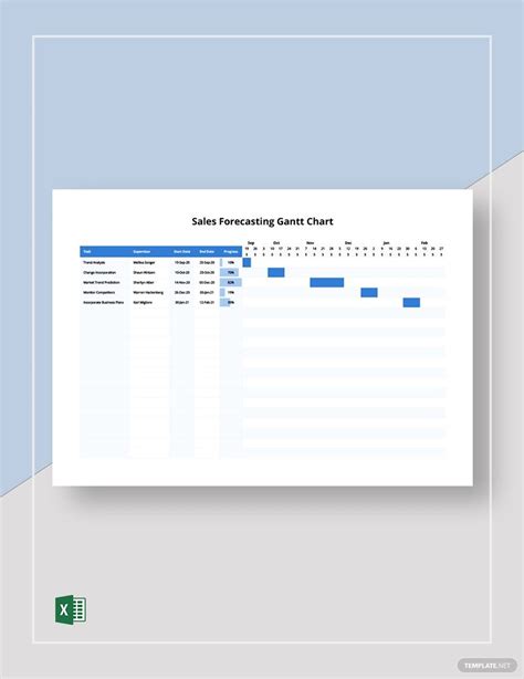 Sales Chart Excel Template