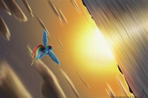 Rainbow Dash be flying by Tyruas | My Little Pony wallpapers | My ...