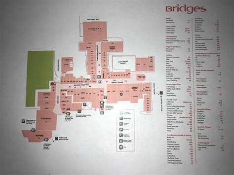 Store Plan | The Bridges Shopping Centre, Sunderland