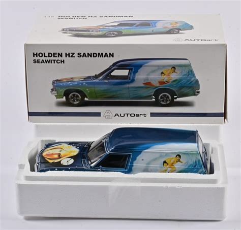 SANDMAN: A limited edition 1:18 scale Autoart Holden HZ Sandman Seawitch, with COA numbered 1841 ...