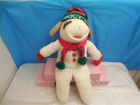 VINTAGE LARGE SIZE LAMB CHOP PLUSH STUFFED ANIMAL 22" SHARI LEWIS COLLECT PLAY | eBay