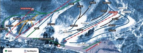 Mt La Crosse Trail Map • Piste Map • Panoramic Mountain Map