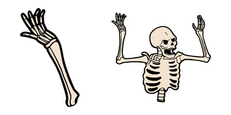 Spooky Skeleton Meme Cursor - Memes Cursors - Sweezy Cursors