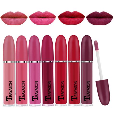 Matte Lip Gloss Lasting Waterproof Liquid Lipstick Lipgloss Rouge A ...