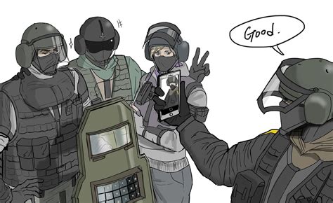 Pin by Lady Luck on Rainbow six ^_^ | Rainbow six siege art, Rainbow six siege anime, Rainbow ...