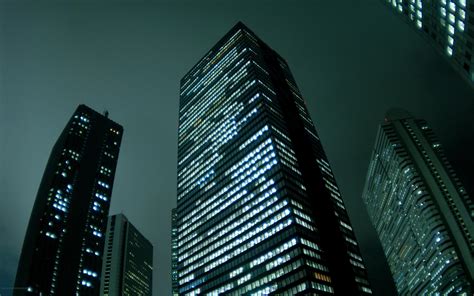 Skyscraper Night Wallpapers - Top Free Skyscraper Night Backgrounds - WallpaperAccess