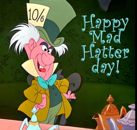 Happy Mad Hatter day! - Alice-in-Wonderland.net blog