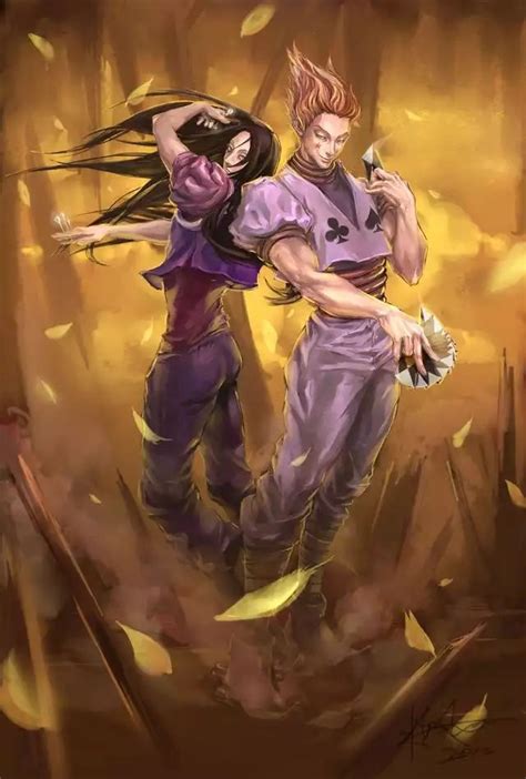 illumi x Hisoka fanart | Hunter anime, Hunter x hunter, Anime