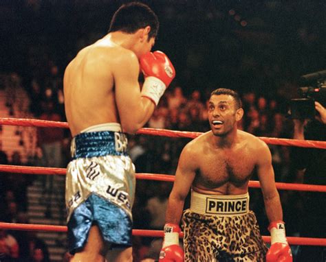 Prince Naseem Hamed's punches felt like electric shocks, rode magic carpets and needed goatskin ...