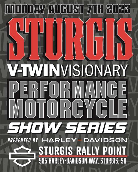 Ultimate 2023 Sturgis Rally Guide – Schedules – Events – Concerts ...