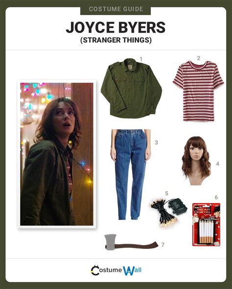 Dress like Joyce Byers | Stranger things outfit, Stranger things halloween costume, Joyce byers ...