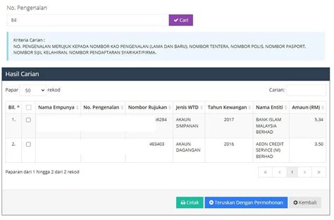 Cara Semak Wang Tidak Dituntut (WTD) melalui eGUMIS Online