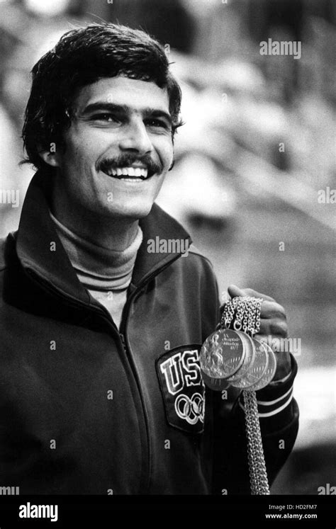 Mark Spitz holding his 1972 Olympics Gold Medals Stock Photo - Alamy