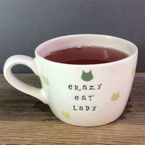 Crazy Cat Lady Mug By Gilbert And Stone Ceramics | notonthehighstreet.com