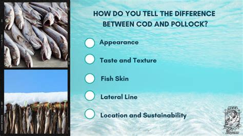 Cod vs Pollock: Taste, Nutrition, and Sustainability Showdown