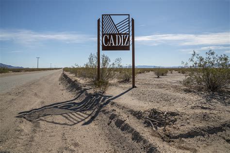 The Trouble with Cadiz - THE MOJAVE PROJECT