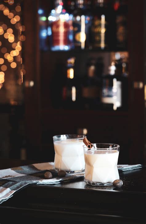 Bourbon Eggnog Cocktail - Daily Appetite