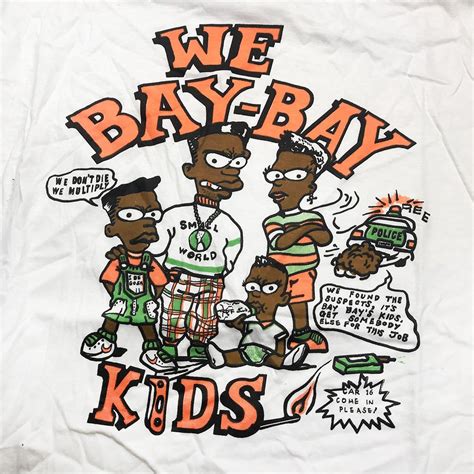 Vintage Bay Bay Kids Bootleg Bart 90's Single Stitch White T Shirt ...