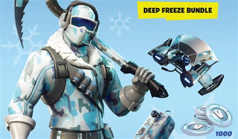 Fortnite's Deep Freeze bundle leaves the game today