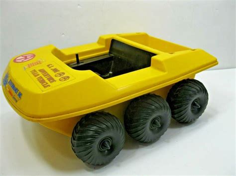 VINTAGE G.I. GI JOE ADVENTURE TEAM 6 WHEEL YELLOW ATV VEHICLE 1970's | eBay in 2020 | Atv car ...