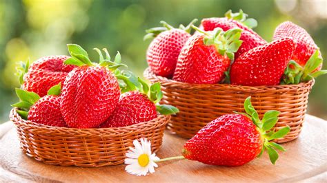 Wallpaper strawberry, 4k, Food Wallpaper Download - High Resolution 4K ...