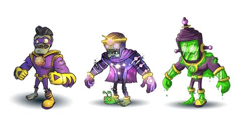 PLANTS VS. ZOMBIES: GARDEN WARFARE 2 – Mighty Canvas in 2021 | Character art, Plants vs zombies, Art