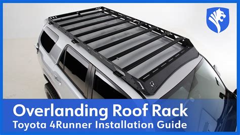 NO DRILLING required 4Runner Roof Rack? Installation Guide | Tyger Auto ...