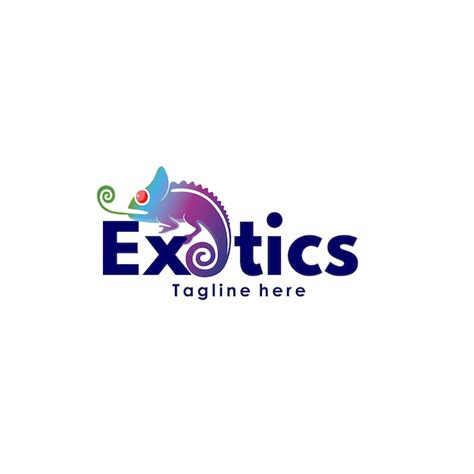 Premium Vector | Exotic logo for reptile lovers