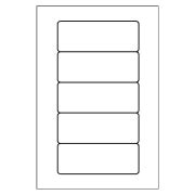 Template for Avery 5105 Print or Write Multi-Use Labels 1" x 2-5/8" | Avery.com