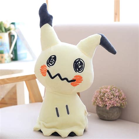 30cm Mimikyu Plush Toys Cartoon Anime Sun Moon Mimikyu Pikachu Stuffed ...