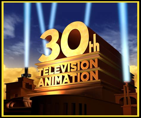 30th TV Animation print logo (Colored, 2023) by TheEstevezCompany on ...