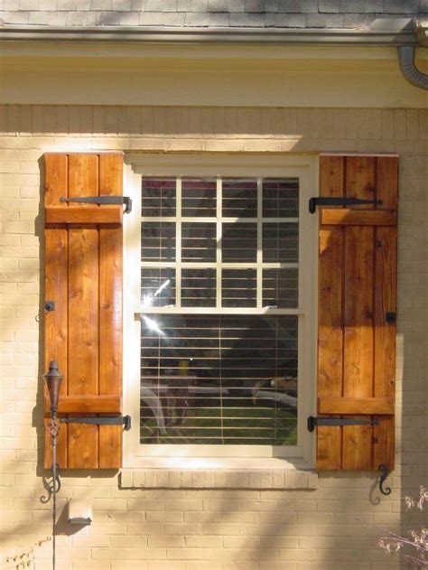 Cedar Shutters on Pinterest | Shutters, Exterior Shutters and ... | Wood Shutters | Pinterest ...