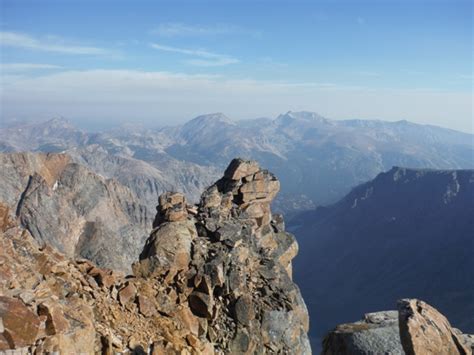 Granite Peak Montana Climbing Map And Route Information