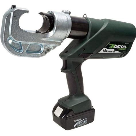 Greenlee Gator Battery-Powered 12 Ton U Style Crimping Tool - Diamond ...