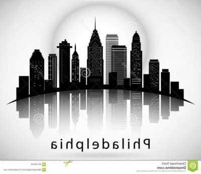 Philadelphia Skyline Silhouette Png - Clip Art Library