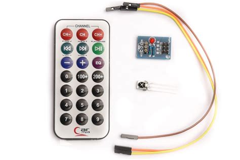 HUM: REMOTE CONTROLLER + IR RECEIVER - Soldered Electronics