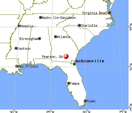 Pearson, Georgia (GA 31642) profile: population, maps, real estate ...