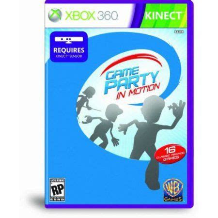 Kinect Game Party: In Motion (Xbox 360) | Kinect, Party games, Xbox kinect