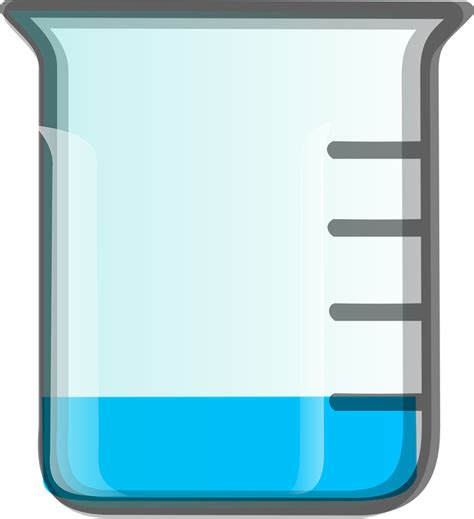 Water Large Beaker · Free vector graphic on Pixabay